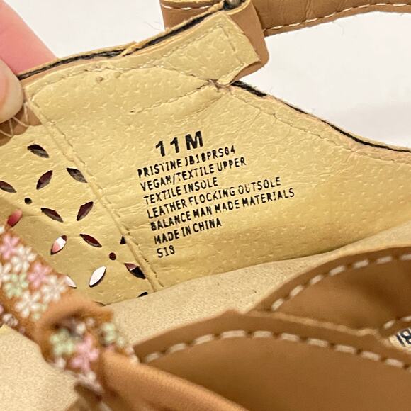 JBU Memory Foam Sandals Womens 11 M Brown Cushioned Comfort Arch Support - Picture 6 of 10